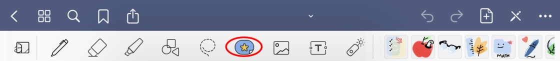 How to import digital stickers with GoodNotes