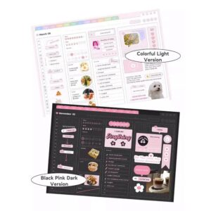 Full of Love Theme Undated Weekly Monthly Planner